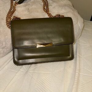 Olive Green Michael Kors Shoulder Bag